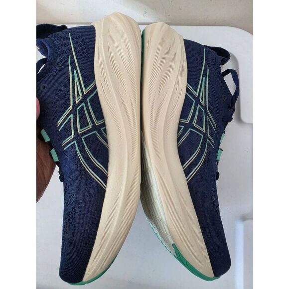 Asics Gel-Nimbus 26 Womens Size 11 Blue Running Training Shoes 1012B601 - Picture 4 of 12